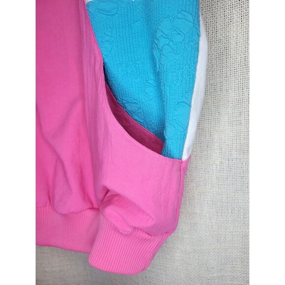 80s Casual Isle Medium pullover button up collar shirt - Picture 6 of 7